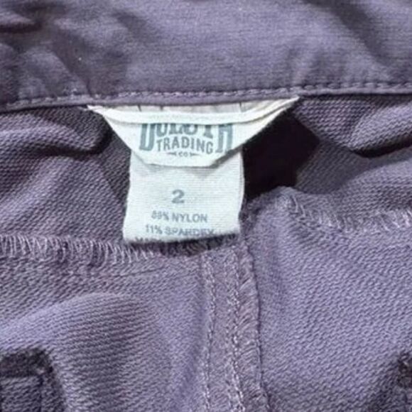 Duluth Trading Co. Flexpedition Skirt Mini Purple Women’s 2 - Picture 3 of 4